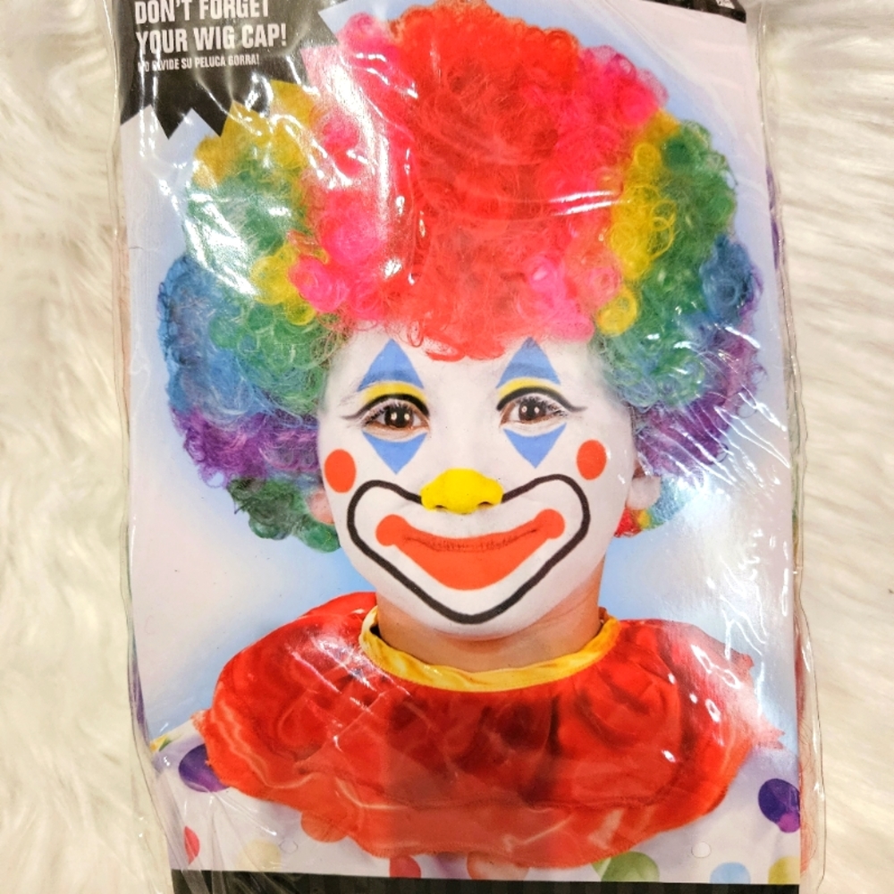 KIDS clown wig‎